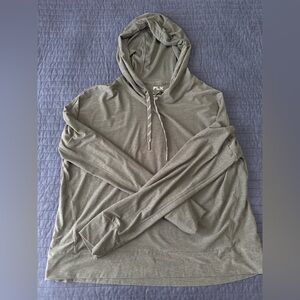 Dark Green Women’s FLX Hooded Long Sleeve